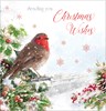 Bumper Box of 50 Family Christmas Cards - 10 Assorted Cute Traditional Designs