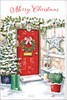 Bumper Box of 50 Family Christmas Cards - 10 Assorted Cute Traditional Designs