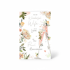 Wife Pearl 30th Wedding Anniversary Card - Champagne Flutes Flowers & Foil 9x6"