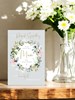 Jonny Javelin Loss of Mum Sympathy Card - Floral Wreath with Gold Foil 7.25x5.5"