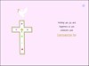 Confirmation Day Card - Pink with White Dove and Cross with Gold Foil 7.5x5.25"