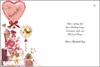 Jonny Javelin Niece Birthday Card - Pink Heart Balloon Presents & Foil 7.25x5.5"