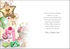 Jonny Javelin Granddaughter Birthday Card - Floral Cake Balloons Gifts 9x6.25