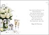 Jonny Javelin Diamond 60th Wedding Anniversary Card - Champagne Roses 9x6.25"