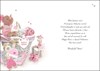 Jonny Javelin New Baby Granddaughter Greetings Card - Pink Toys Basket 9"x6.25"