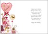 Jonny Javelin Granddaughter 18th Birthday Card -  Heart Balloon Silver Foil 9x6"