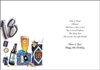 Jonny Javelin Son 18th Birthday Card - Balloons and Beer with Silver Foil 9x6"