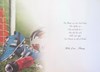 Jonny Javelin Son Birthday Card - Football Boots Bottle Whistle & Foil 9x6.25"
