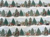 24m Christmas Gift Wrapping Paper 4x6m Roll Cutting Guide - Wildlife in Forest