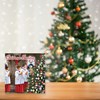 Pack of 12 Religious Square Foil Christmas Cards - Choir Boys & Church