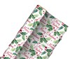 16m (4 x 4m) Traditional Christmas Gift Wrapping Paper Roll - White with Holly