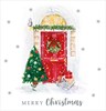 Box of 30 Family Christmas Cards - 6 Assorted Cute Traditional Designs