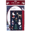 Pack of 2 x Letter to Santa Wish List with Stickers and Envelopes