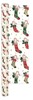 8m (2x4m) Christmas Gift Wrapping Paper Roll - Red & Green Stockings Candy Canes