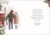 Jonny Javelin Brother & Partner Christmas Card - Couple & Red Postbox 9" x 6.25"