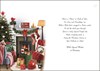 Jonny Javelin Son and Partner Christmas Card - Xmas Tree Living Room & Foil 9x6"