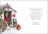 Jonny Javelin Special Friends Christmas Card - Ducks Outside House Foil 9x6.25"