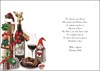 Jonny Javelin Someone Special Christmas Card - Stag Wine Stopper Foil 9x6.25