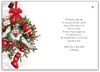 Jonny Javelin Son & Daughter-in-Law Christmas Card - Doves on Wreath 9x6.25"