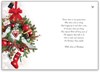 Jonny Javelin Daughter & Son-in-Law Christmas Card - Doves on Wreath 9x6.25"