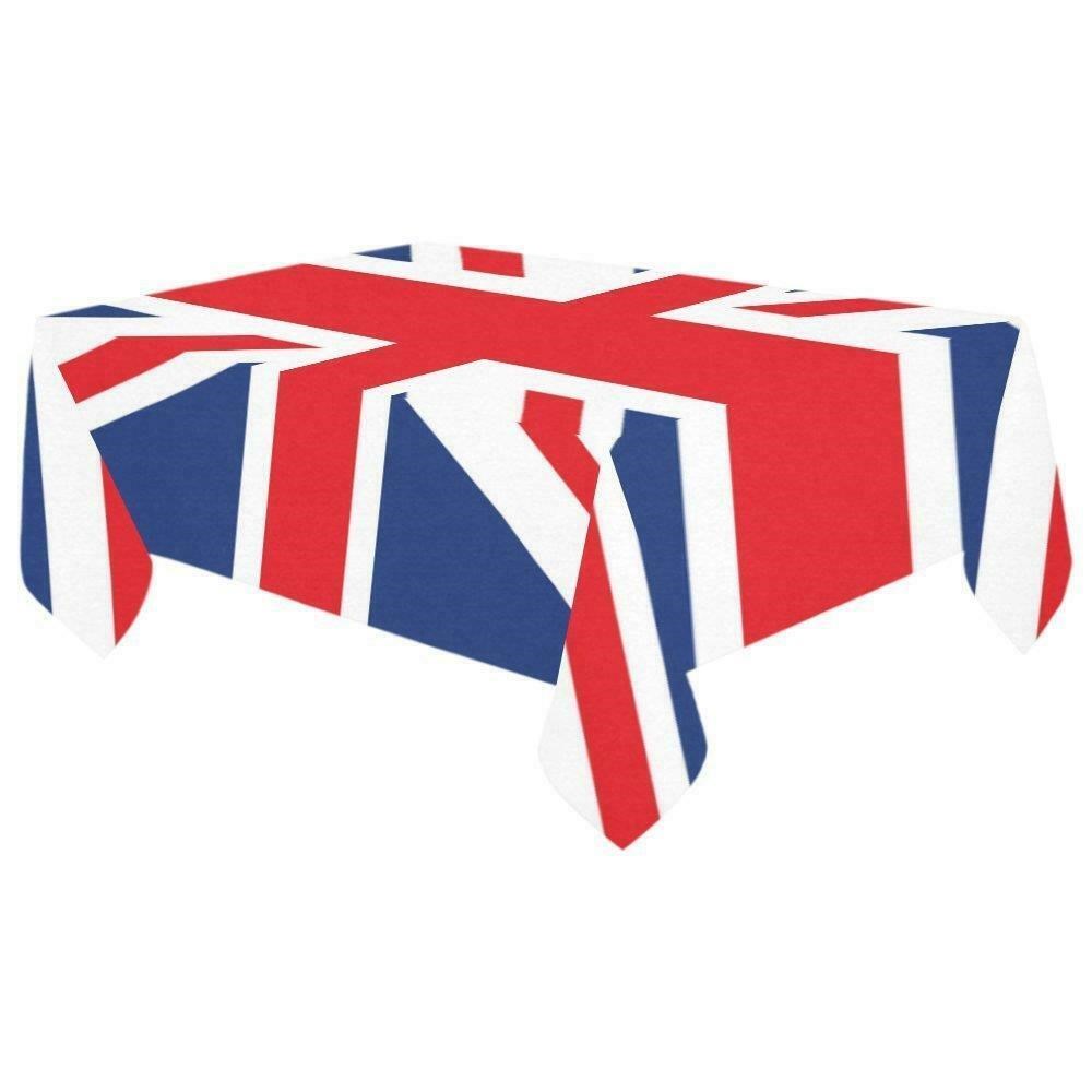 Union Jack Theme Party Plastic Tablecloth Table Cover 120x180 King's