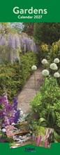 2027 Slim Month To View Spiral Bound Photo Scenic Wall Calendar - Gardens
