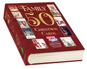 Bumper Box of 50 Family Christmas Cards - 10 Assorted Cute Traditional Designs