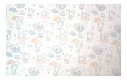 Unisex Baby Shower Gift Wrapping Paper - 1 Sheet & 1 Matching Tag