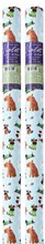 6m Christmas Gift Wrapping Paper 2x3m Roll - Dogs in Jumpers Santa Hats