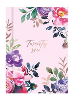 2026 Small Pocket Week To View Hardback Fashion Diary - Pink Floral