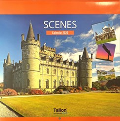 2026 Square Month To View Scenic Photo Wall Calendar - Scenes