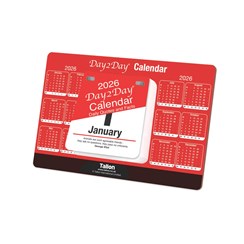 2026 Day To Day Desk Top Stand Up Tear Off Block Calendar - Daily Quotes & Facts