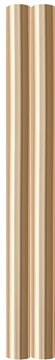 6m Foil Effect Gift Wrapping Paper with Cutting Guide - 2x3m Roll's - Plain Gold 6m Foil Effect Gift Wrapping Paper with Cutting Guide - 2x3m Roll's - Plain Gold