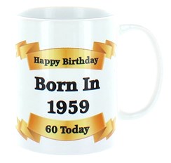 Jonny Javelin Age 85 Birthday Card - 85th Birthday Cake Blue Red Balloons 9x6.25