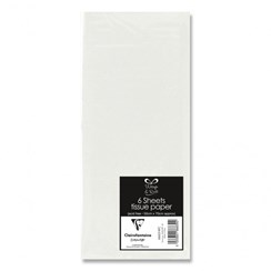 Pack Of 6 Plain White Tissue Paper Sheets 70cm x 50cm - Perfect Gift Wrap