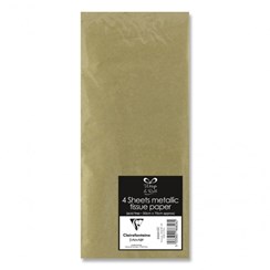 Pack Of 4 Gold Metallic Tissue Paper Sheets 70cm x 50cm - Perfect Gift Wrap Pack Of 4 Gold Metallic Tissue Paper Sheets 70cm x 50cm - Perfect Gift Wrap