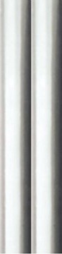6m Foil Effect Gift Wrapping Paper - 2 x 3m Roll's Cutting Guide - Plain Silver