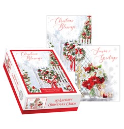 Boxed religious christmas cards 2021 Box Of 20 Religious Christmas Cards - 2 Designs Per Pack - Christmas