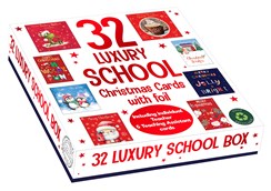 Box of 32 Christmas Cards - School Pack inc Teacher & Teaching Assistant Box of 32 Christmas Cards - School Pack inc Teacher & Teaching Assistant