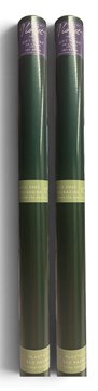 6m Foil Effect Gift Wrapping Paper - 2 x 3m Roll's - Plain Green
