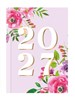 2027 Small Pocket Week To View Hardback Fashion Diary - Pink Floral