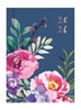 2026 Small Pocket Week To View Hardback Fashion Diary - Blue Floral