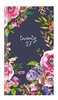 2027 Slim Week To View Floral Hardback Fashion Diary - Blue Floral