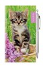 2027 Slim Week To View Hardback Cat Diary with Pen - Kitten