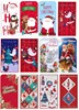 Pack Of 12 Christmas Money Wallet Gift Cards & Envelopes Cute Modern Traditional