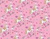 Unicorn Rainbow and Hearts Gift Wrapping Paper 1 Sheet & Matching Gift Tag