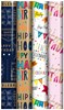 12m Happy Birthday Gift Wrapping Paper - 4 x 3m Roll's - Mixed Male & Female