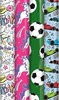 12m Children's Gift Wrapping Paper Roll - 4 x 3m Boy's & Girl's Mixed Designs