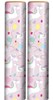 6m Children's Gift Wrapping Paper Roll 2x3m Birthday Pink Unicorn Balloons