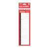 2027 Slim One Column Month To View Spiral Bound Wall Planner Calendar